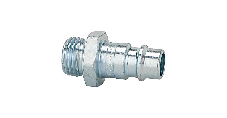 Nipple 243.10 ST for couplings nominal width 7.2-7.8 mm connection G 1/4 MT