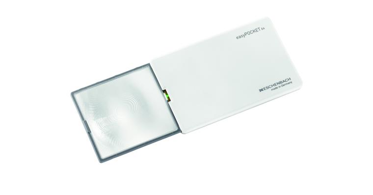 easyPOCKET pocket 6x magnifier lamp
