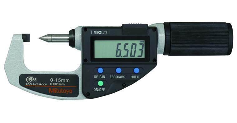 1001352128 Quickmike IP65 dig. micrometer 0-15 mm, f. crimp heights, data output
