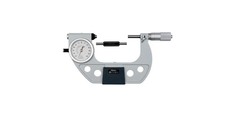 1001352355 IP54 precision pointer micrometer 75-100 mm