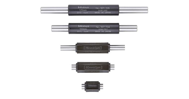 1001351391 Setting gauge set f. micrometers, nominal dimension 25-125 mm