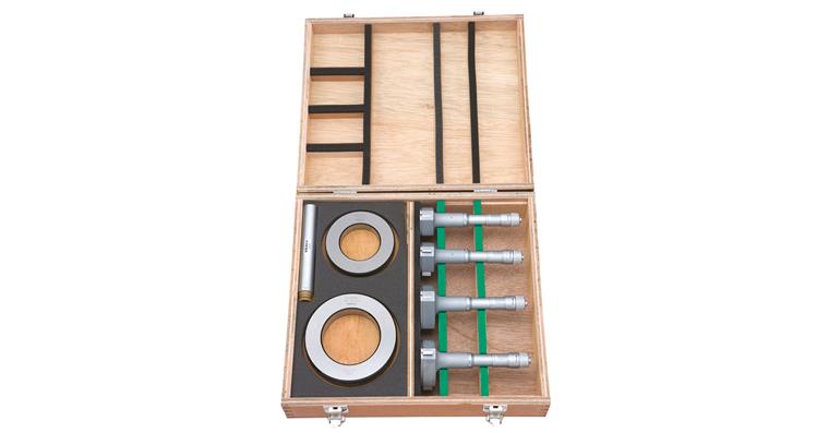 1001352202 3-point internal micrometer set 50-100 mm 7 pieces
