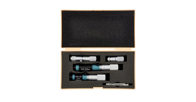 1001351069 2-point internal micrometer set 50-150 mm 4 pieces