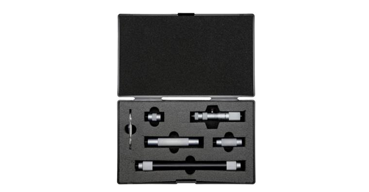 1001351086 2-point internal micrometer 100-500 mm TC with extensions 5 pieces