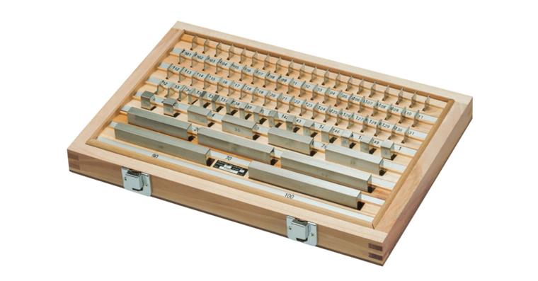 Metric parallel gauge block set DIN/EN ISO 3650 tol. class 0 87 pieces