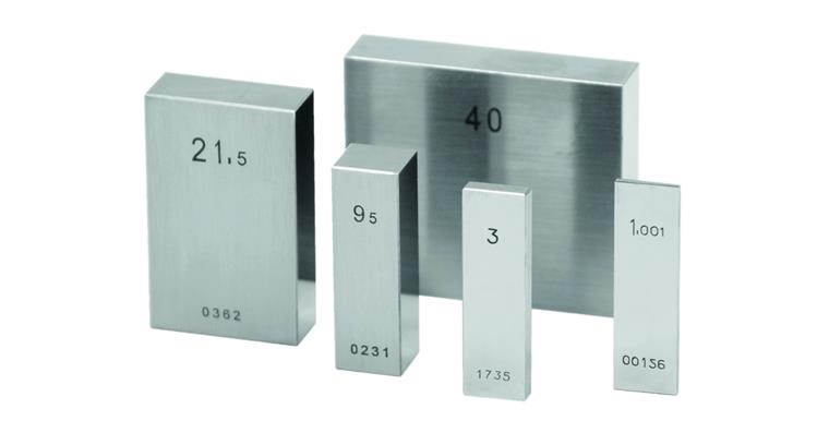 Parallel individual gauge block, special steel DIN/ISO 3650 tol. cl. 0 250 mm