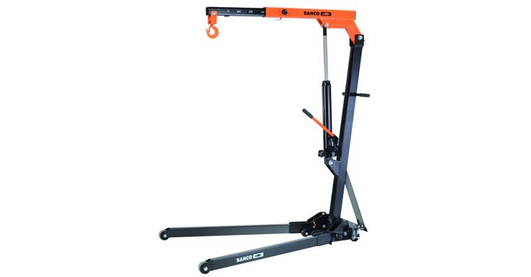 Fold. lift. crane V ld capacity 1,000 kg