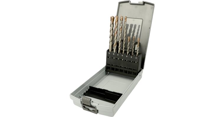 ATORN TC hammer drill bit set, T=4, 7 pieces, 5.0-12.0, suitable for SDS-plus