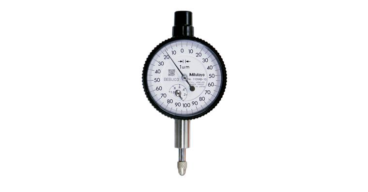 Messuhr metrisch 1 mm, 0,001mm Serie 1, mit Öse, edelsteingelagert