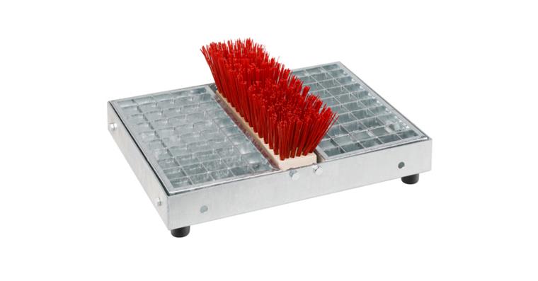 1085636101 Shoe cleaner S3 with grating complete hdg 450x355x165 mm 1x brush