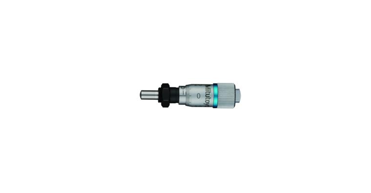 Einbaumessschraube 0-6,5mm mit 0.1mm/U Spindelvorschub sphärisch SR3 Klemmmutter