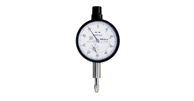Messuhr metrisch 5 mm, 0,01mm, Außen-Ø 40mm mit Öse