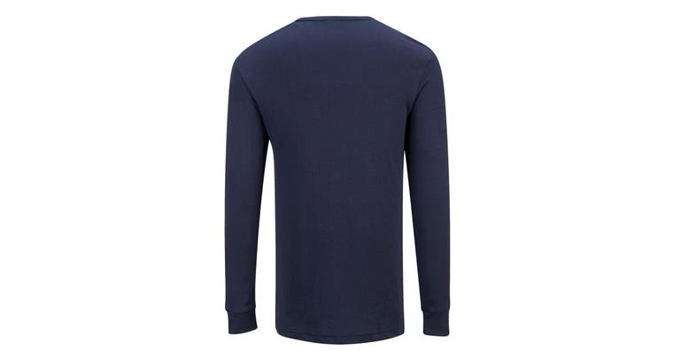 1002675009 Thermo-T-Shirt langarm marine Gr. M