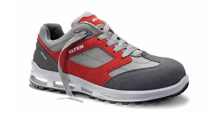 Sicherheits-Halbschuh Travis XXT grey-red Low ESD S2 Gr.38