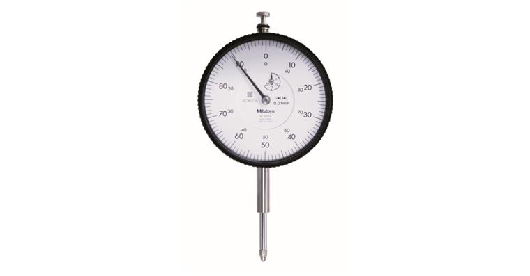 Messuhr metrisch 20 mm, 0,01mm, mit Öse, gedämpfter Endpunkt