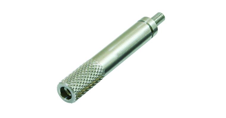 Extension for dial gauge, M2.5x0.45, 25 mm, steel