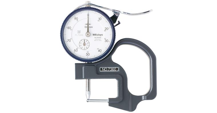 1001360160 Dickenschnellmessgerät 0-10 mm für Rohrdicken