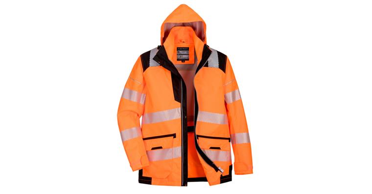 Warnschutzjacke PW367 leuchtorange Gr. XXL