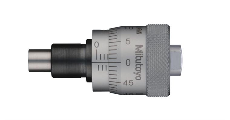 Einbaumessschraube 0-6,5mm große Trommel flach ohne Klemmmutter