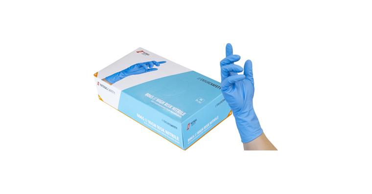 Einweghandschuh High Risk Nitrile Gr.L Box a 50 Stück