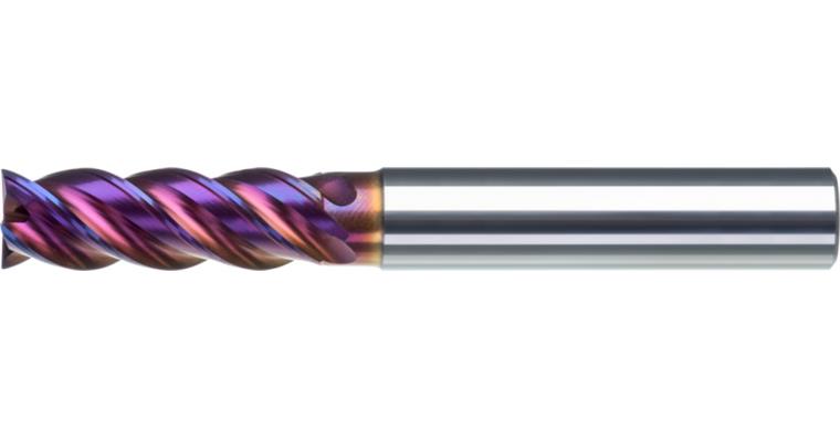 ATORN RockTec PRO HPC end mill, long, KR 12x36x45x93 mm T=4 HA r=0.3