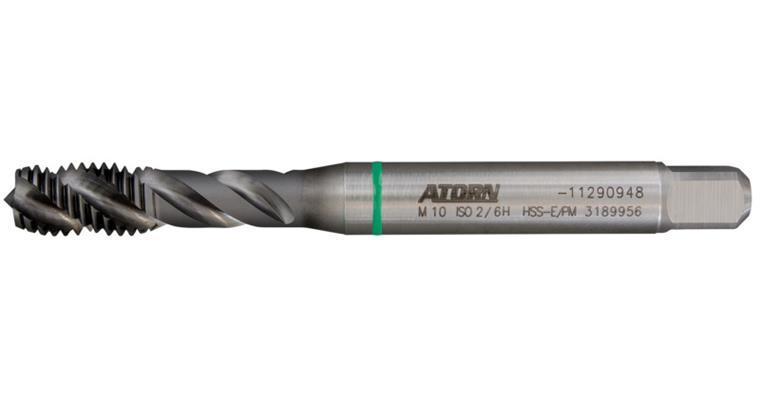 Gewindebohrer 45 Grad für Alu-Bearbeitung 2,5xD HSS-E/PM-CrN DIN 371 M 6