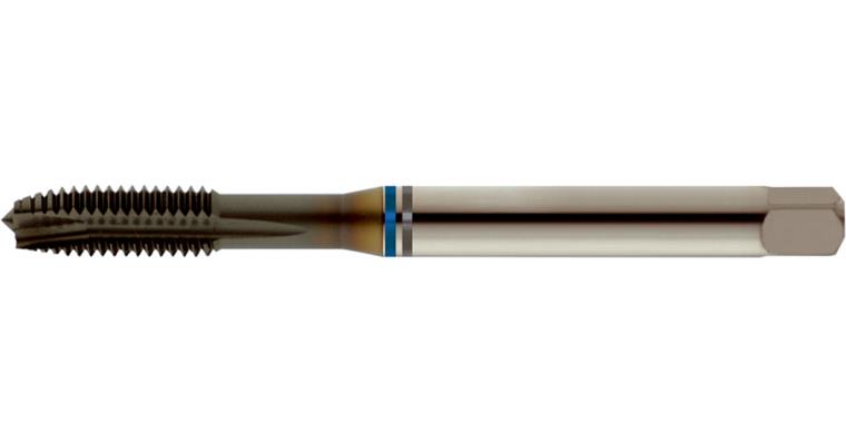 Through hole screw tap M DIN 376 shape B 3xD HSS-E-TiCN up to 1,400 N/mm² M12