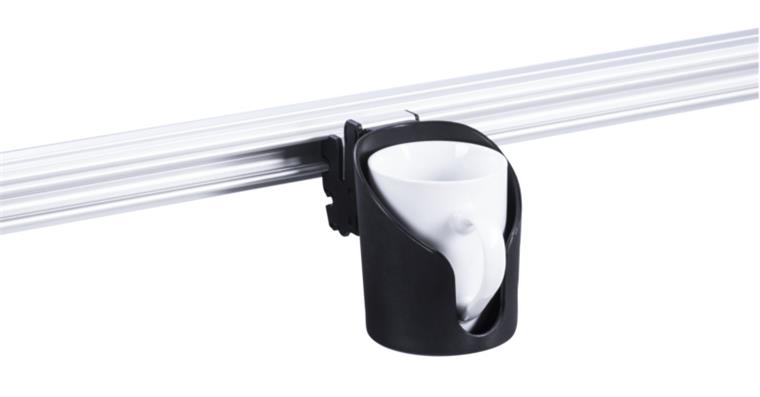 CLIP-O-FLEX Gerätehalter ohne Boden passend für COF Halteschiene