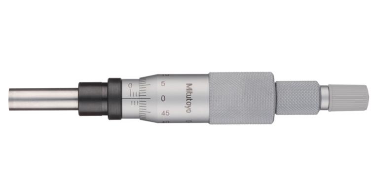 Einbaumessschraube 0-25mm mit nicht drehender Spindel flach ohne Klemmmutter