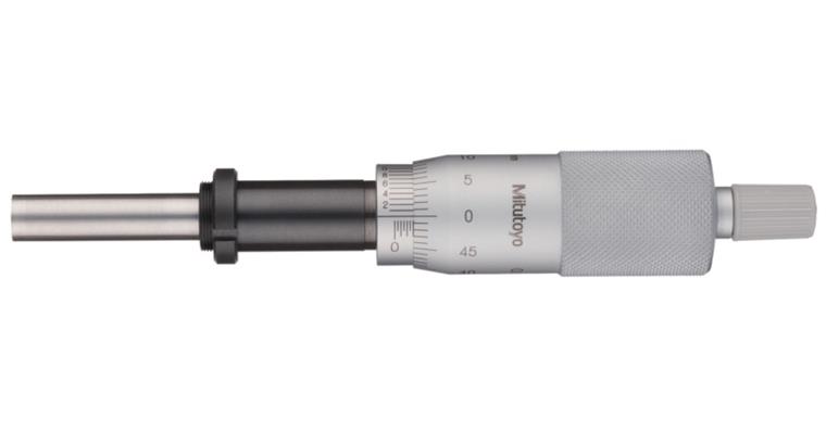 Einbaumessschraube 0-25mm Ø21mm flach mit Klemmmutter 0,001 mm