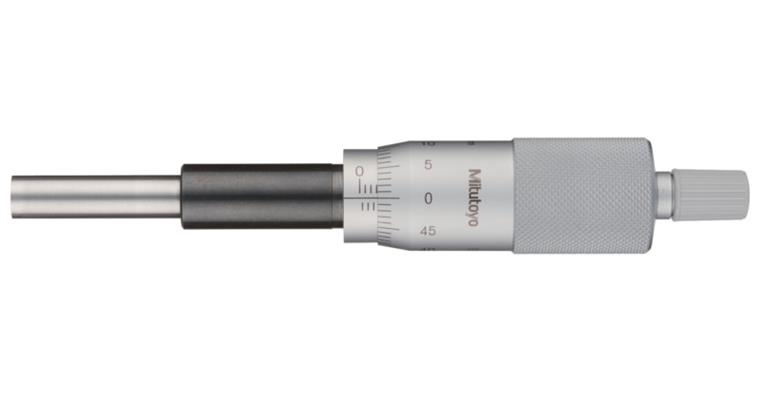 Einbaumessschraube 0-25mm flach ohne Klemmmutter L=70 mm