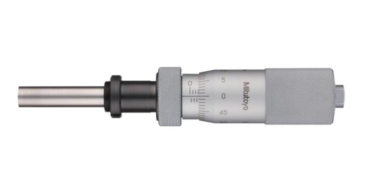 Einbaumessschraube 0-25mm flach mit Klemmmutter