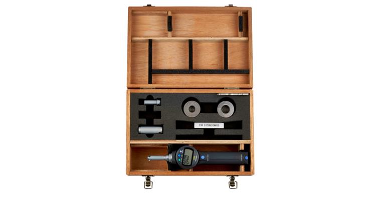 Digitaler Borematic Messschraubensatz 12-25 mm mit 3 Wechselköpfen