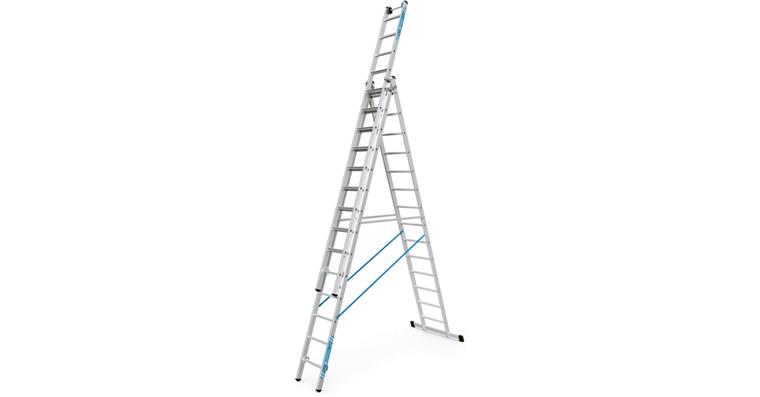 1085887104 Stufen-Mehrzweckleiter 3x14 Sprossen Skymaster Plus X 3-teilig
