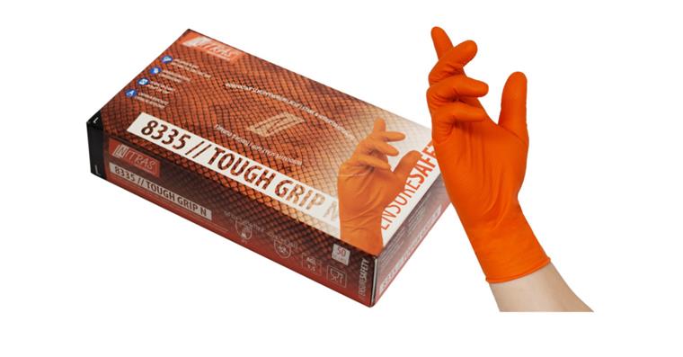 Einweghandschuh Nitril Tough Grip N Box=50 Stück Gr.XXL