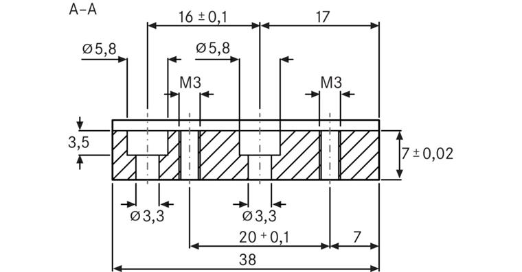 1031781212 ATORN Adapter alt ME für Vergleichsmessgerät Version 2