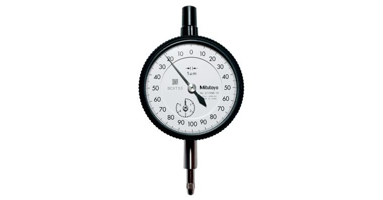 Messuhr edelsteingelagert Ablesung 0,001mm Messbereich 5 mm