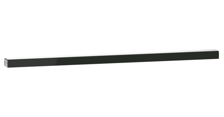 Querstrebe Quattro 1730x70x45mm für Plattenbreite 2000mm Schwarz NCS S 9000-N