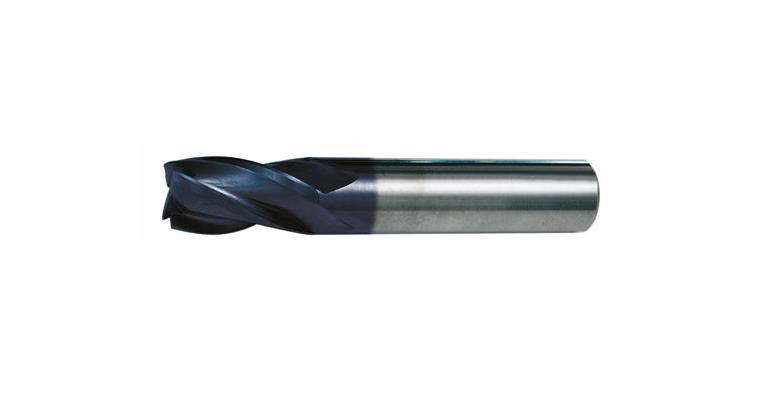 VHM-Bohrnutenfräser kurz TiAlN-beschichtet 30° Z4 HA-Schaft 4 mm