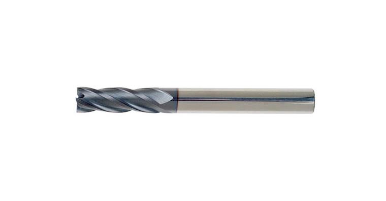 VHM-Bohrnutenfräser lang TiAlN-beschichtet 30° Z4 HA-Schaft 3 mm