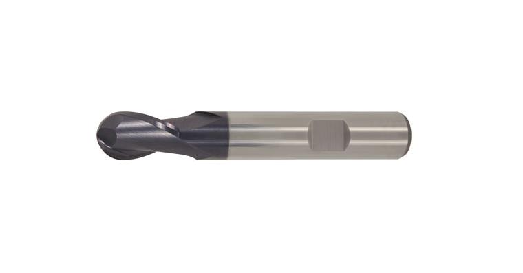 VHM-RADIUSFR. HB TIALN Z2 KURZ Ø 12MM