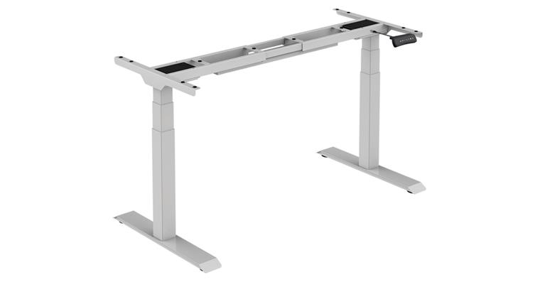 1082349101 Tischgestell FLEX MODUL (ohne Platte) Höhe 580-1230 mm Alusilber