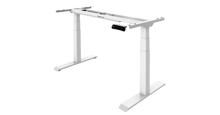 1082349102 Tischgestell  FLEX MODUL (ohne Platte) Höhe 580-1230mm Weiß