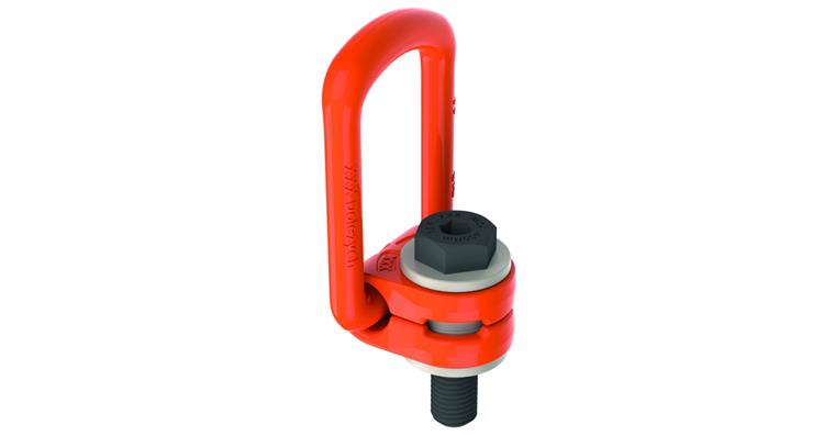 Lastbock , orange; Gewinde: M16; WLL 1.500 kg; Länge Gewinde: 24 mm