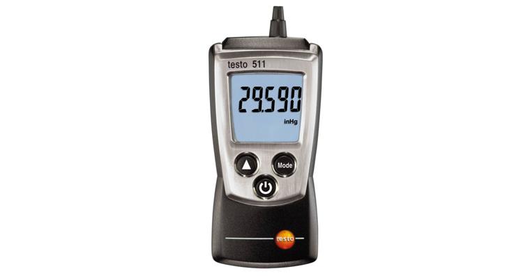 Meas. instr. for absolute/barom. press. + altitude TESTO 511 MR 300-1,200 hPa