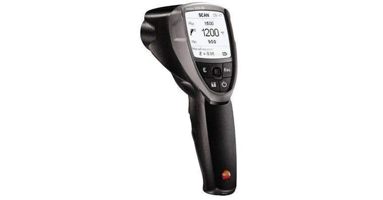 Infrared thermometer TESTO 835-T2 measuring range -10 to +1500°C