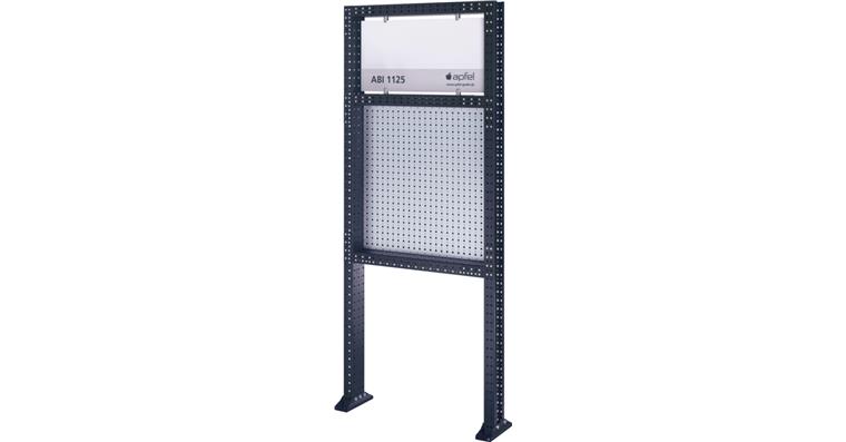 1083017101 Arbeitsinsel ABI 1125 H 2500 x B 1040 x T 140 mm RAL 7021/7035