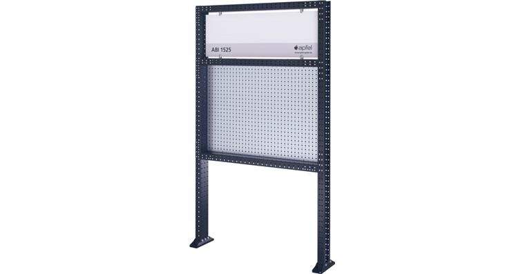 Arbeitsinsel ABI 1525 H 2500 x B 1490 x T 140 mm RAL 7021/7035