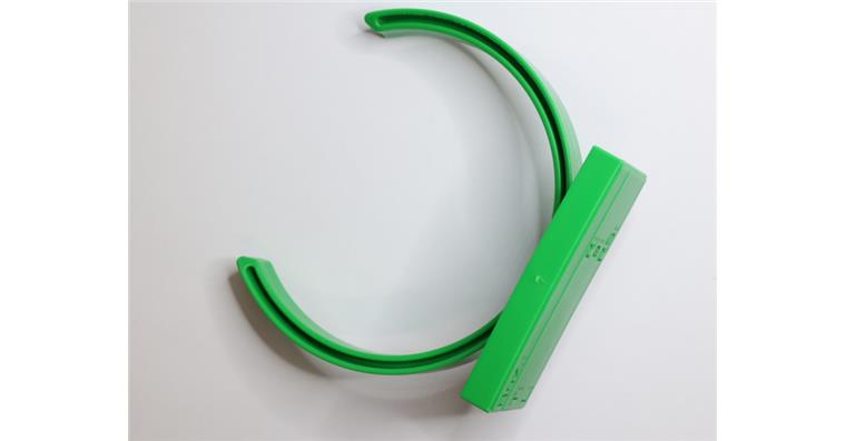 1021195250 EASYTAG Datenhalter Zoller BT50 grün mit Standartschild