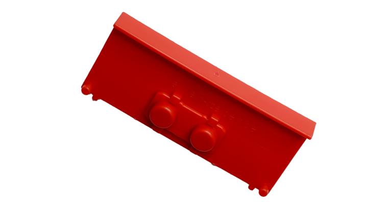 1021195254 EASYTAG Datenhalter Zoller Universal magnetisch rot  mit Standartschild